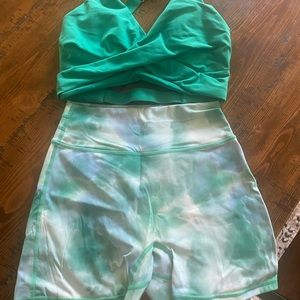 BuffBunny Candy Wrap Bra and Shorts